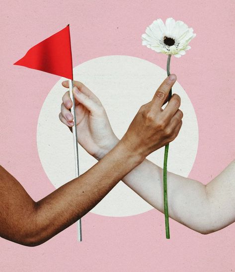 Red Flags In Friendships: Here's What To Look Out For Dating Red Flags, Relationship Breakdown, Flag Game, How To Help Nausea, Relationship Red Flags, Genuine Friendship, Toxic Friends, Flag Art, Celestial Art