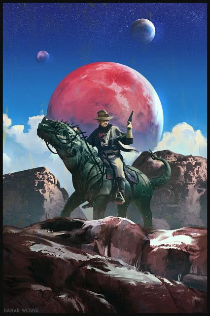 A Piece of Art That Oozes StarSlinger Inspiration Cowboy Artwork, Cowboys & Aliens, Cowboy Images, Cowboy Aesthetic, Space Cowboy, About Space, Space Cowboys, Space Pirate, Cowboy Art