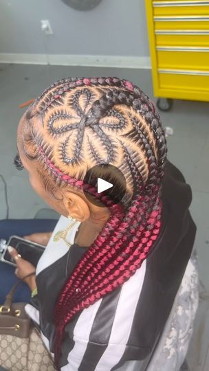 100K views · 494 reactions | Stitch braids / added flower 🌸 #feedins #floridastylist #braids #tampahair | Braids by Antoinette | Braids by Antoinette · Original audio 100k Views, Stitch Braids, Flo Rida, Braids, Hairstyles, Audio, Hair Styles, The Originals, Flowers