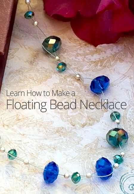 Ever wondered what a floating bead necklace is? In this DIY jewelry-making lesson, learn how to string beads on clear wire so that they appear to "float." Diy Anchor, Braids Diy, Bracelet Bff, Bracelet Boyfriend, Necklaces Diy, Baseball Bracelet, Bridesmaid Diy, Watch Diy, Diy Aromatherapy