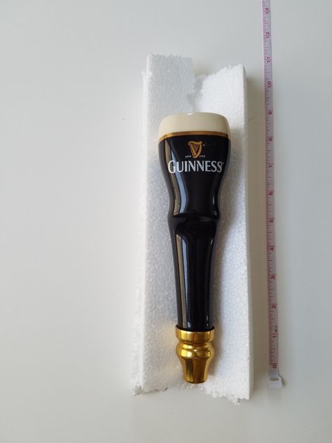 Guinness beer tap handle. Short variant. Guinness Beer Aesthetic, Beer Tap Ideas, Diy Beer Tap Handle, Bar Tap, Beer Tap Handle Ideas, Guinness Beer, English Pub, Tap Handles Beer, Beer Tap Handles