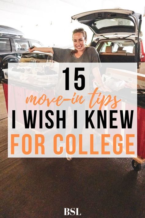 Yep, I agree with this girl on everything she said about college move in day!! Wish I would have had this as I was a freshman. College Freshman Survival Kit, College Move In Day, College Freshman Dorm, College Dorm Hacks, College Freshman Advice, Dorm Room Checklist, Move In Day, Freshman Advice, College Inspiration