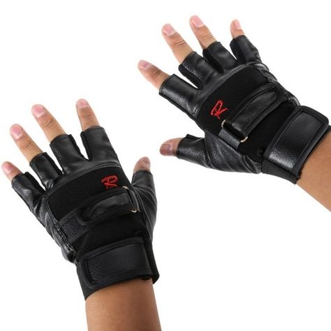 Weight Lifting Gym Cycling Gloves Exercise Sport Fitness Sports Bike Leather Motorcycle Gloves Leather Fingerless Gloves, Bike Leathers, Half Finger Gloves, Leather Motorcycle Gloves, Sports Bike, Gym Gloves, Workout Gloves, Riding Gloves, Cycling Gloves