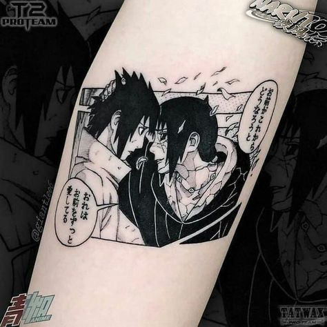 Leg Tattoos Men, Itachi Tattoo, Rabe Tattoo, Sasuke Itachi, Tattoos Men, Manga Tattoo, One Piece Tattoos, Naruto Tattoo, Men Tattoos