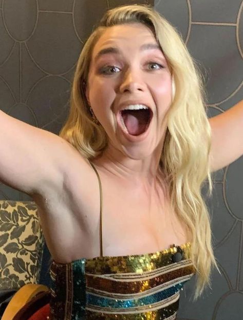 Florence Pugh Smile, Florence Rose, Flo Pugh, Little Miss Perfect, Jimmy Kimmel Live, My Kind Of Woman, Celeb Crushes, Jimmy Kimmel, Florence Pugh