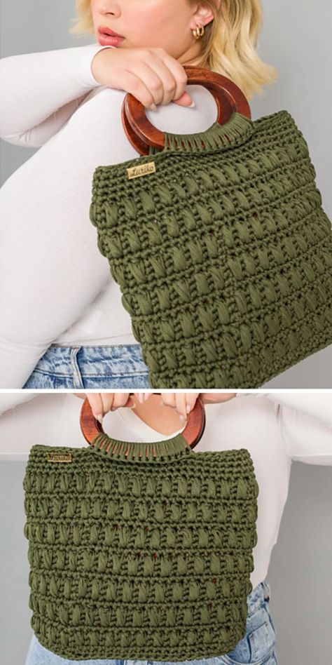 Stylish Fun Crochet Handbag Ideas – 1001 Patterns Modern Haken, Handbag Ideas, Crochet 101, Free Crochet Bag, Womens Crochet Patterns, Crochet Bag Pattern Free, Bag Pattern Free, Crochet Handbag, Tapestry Bag