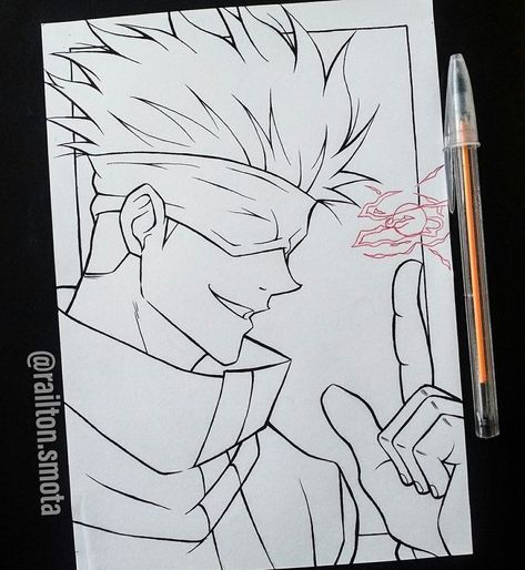 Tanjiro Drawing Pencil, Art Sketches Pencil Easy, Anime Sketches Pencil, Tanjiro Sketch, Anime Line Art, Tanjiro Drawing, Beautiful Pencil Drawings, Anime Face Drawing, Fish Drawing