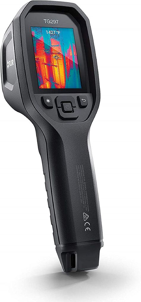 FLIR TG297 Industrial High Temperature Thermal Camera Temperature Drawing, Thermal Camera, Books Crafts, Thermal Imaging Camera, Laser Pointer, Design Books, Temperature Measurement, Thermal Imaging, Drawing Supplies