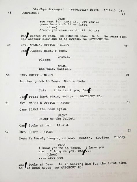 deancas every hour on Twitter: "deleted scene that didnt make it into the finl cut and can only be seen in the gag reel. look, dean says i love you like two times in the entire show, i didnt have much material to work with, i tried my best https://t.co/IVNmrJUzKo" / Twitter Supernatural Script, Dean And Castiel, I Tried My Best, I Am Nothing, Destiel, Good Omens, Superwholock, Castiel, Say I Love You