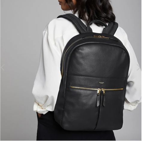 16 Laptop-Friendly Backpacks For The Back-At-Work Commuter | HuffPost Life Commuter Backpack Women, Knomo Backpack, Work Backpack Women, Office Backpack, Professional Backpack, Stylish Laptop Bag, Elegant Backpacks, Neoprene Backpack, Best Laptop Backpack