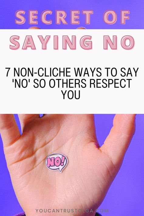 how to say no without feeling guilty Ways To Say No, Personal Strengths, Thing To Learn, Ways To Say Said, How To Say No, Personal Development Goals, Wellness Ideas, Focus And Concentration, Healthy Lifestyle Quotes