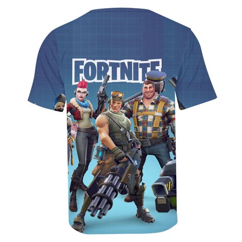 Fortnite T-shirts New Men's Cool Print 3D Battle Royale Shirts Summer Short Sleeved. Fortnite T Shirt, Fortnite Tshirts, Fortnite Shirt, Fortnite Logo, Colorful Graphics, Shirts Summer, Print 3d, 3d Hoodie, Chocolate Factory