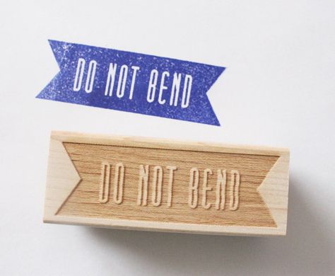 do not bend Mail Ideas, Scrapbook Clipart, Wooden Stamps, Pretty Packaging, Crafting Paper, Paper Packaging, Crafty Diy, Stamp Crafts, Mail Art