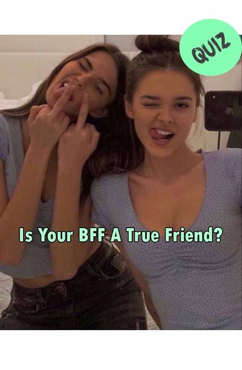 Test For Best Friends, Quizzes To Take With Friends, How To Test If Your Friends Are Real, Fake Friend Photo, Cute Bestie Drawings, What To Do If Your Friends Leave You Out, Names To Save Your Best Friend As, Fake Friend Test Video, Bestie Drawing Ideas