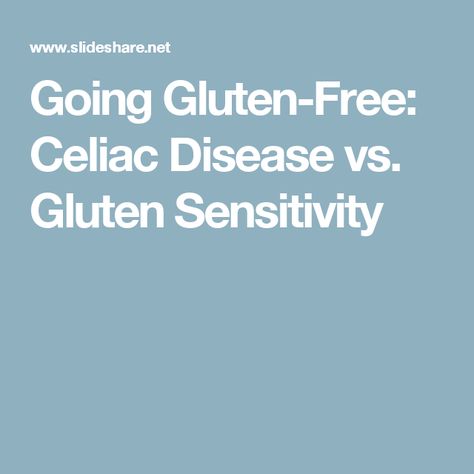 Going Gluten-Free: Celiac Disease vs. Gluten Sensitivity Gluten Sensitivity Symptoms, Celiac Symptoms, Coeliac Disease, Gluten Free Kids, Going Gluten Free, Gluten Free Restaurants, Foodie Instagram, Gluten Free Living, Gluten Sensitivity