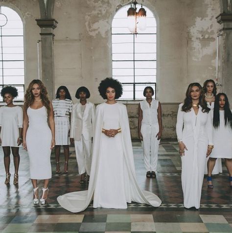 Just an option if we see fit on the day Solange Knowles Wedding, Solange Wedding, Tina Knowles, All White Wedding, Beyoncé Giselle Knowles-carter, Solange Knowles, Stylish Celebrities, White Dresses, Wedding Weekend