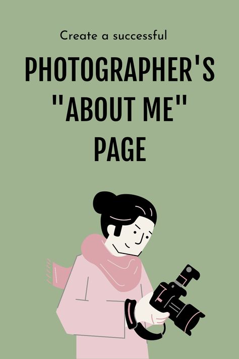 About Me Photography Page Examples, Photographer About Me Page Examples, Creative About Me Page Design, Photographer About Me, About Us Page Design, About Me Template, Type Of Business, About Me Page, About Us Page