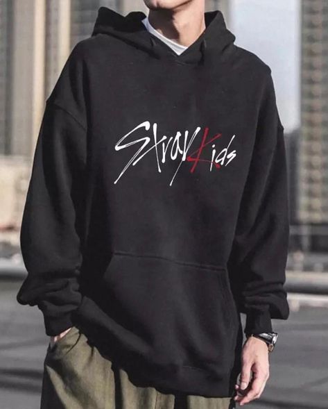 Stray Kids Album, Kpop Stray Kids, Stray Kids Outfits, Long Sleeve Streetwear, Fashion Patchwork, Women Hoodies, Women Hoodies Sweatshirts, Puma Jacket, Stray Kids