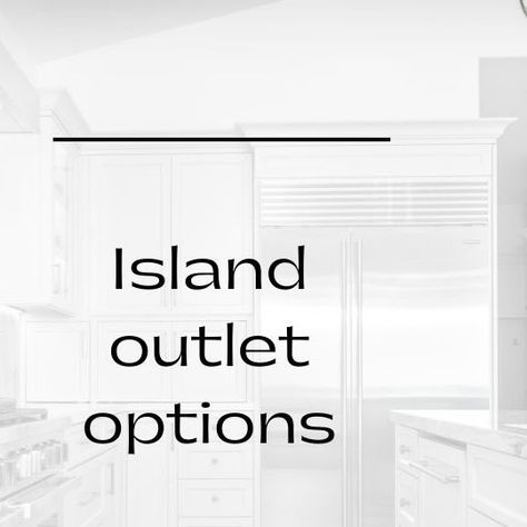 San Diego Custom Cabinets ✨ on Instagram: "Trying to figure out how to place electrical outlets on a kitchen island? Here are a few options to keep them convenient and aesthetic. #electricalhacks #electricoutlet #kitchenisland #kitchenislanddesign #kitchenislands #kitchencabinets #butlerspantrydesign #entertainment #custombuiltins #customcabinets #cabinettower #cabinettrends #customsolutions #kitchenhacks #kitchensolutions #appliancesolutions #customcabinetry #kitchenmusthaves #custombuiltins #customcabinets #designerspaces #sandiegobuilders #sandiegodesigners #millwork #cabinetshop #coastalkitchens #revashelf #kitchenorganization" Bathroom Vanity Electrical Outlet, Outlet In Island, Kitchen Island Sockets, Outlet On Kitchen Island, Kitchen Island Outlet Ideas, Kitchen Island Electrical Outlets, Kitchen Island Outlets, Kitchen Island Outlet, Electrical Outlet Placement