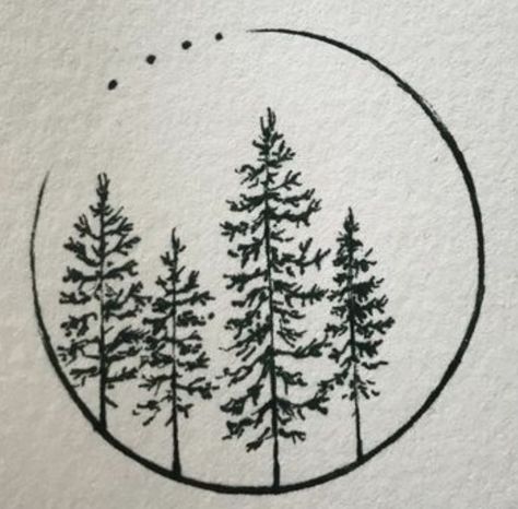 Ponderosa Tree Tattoo, Simple Tree Of Life Tattoo, Ponderosa Pine Tattoo, Hiking Tattoos For Women, Twilight Inspired Tattoos, Cabin Cookies, Rocky Mountain Tattoo, Maple Tree Tattoo, Twilight Tattoos