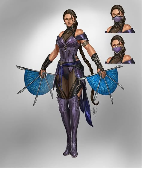 Mk Kitana, Fake Scenarios, Arte Nerd, Women's Outfits, King Of Fighters, Black Wolf, Female Character, Suit Designs, Anime Comics