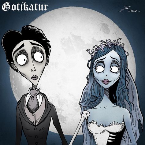 𝕲𝖔𝖙𝖎𝖐𝖆𝖙𝖚𝖗 on Instagram: "@timburton #corpsebride #victorvandort #emily #emilythecorpsebride #timburton #illustration #gothicnovel #gothicromance #gothicwedding…" Corpse Bride Illustration, People Faces, Gothic Novel, Drawing People Faces, Gothic Romance, Corpse Bride, Drawing Inspo, Gothic Wedding, Tim Burton