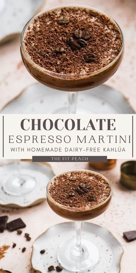 Espresso Martini Chocolate, Chocolate Coffee Martini, Dairy Free Espresso Martini, Espresso Alcoholic Drink, S’mores Espresso Martini, Frozen Espresso Martini, Hot Chocolate Martini, Chocolate Espresso Martini Recipe, Espresso Cocktails