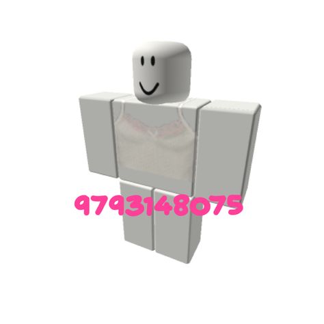 White Tube Top Roblox Code, Bloxburg Tank Top Codes, Coquette Roblox Outfit Codes, Cute Clothes Kawaii, Berry Avenue Code, Cute Baddie Outfits, Bloxburg Outfits, Preppy Decal, Code Clothing