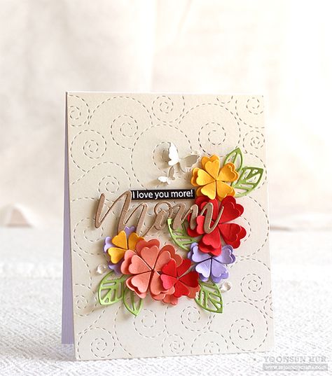 SSS Floral Mother’s Day Cards | RejoicingCrafts Card Ideas Mothers Day, Mother Day Activities, Mother Day Card Ideas, Mothers Day Party, Mother's Day Activities, Nature Card, Mom Cards, Paper Flowers Craft, Love Stamps