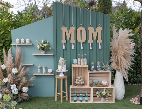 Mom, I Love You So Matcha! Kids Church Activities, Boho Garden Party, Mother's Day Party, Mother's Day Theme, Boho Mother, Mather Day, Day Party Ideas, Retirement Party Decorations, Search Party