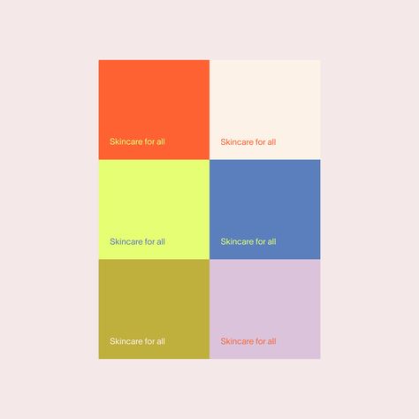 Beauty colour palette design for skincare brand Pelle, colour minimal unisex packaging Colour Palette Design, 포트폴리오 레이아웃, Palette Design, Brand Color Palette, Skincare Brand, Color Palette Design, Color Harmony, Color Studies, Color Inspo