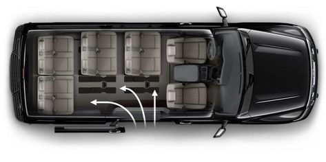 2020 Nissan NV Passenger Van Features | Nissan USA Nissan Vans, Big Van, Nissan Nv, Luxury Van, Passenger Van, Luxury Car Interior, Rpg Map, Van Interior, Big Car