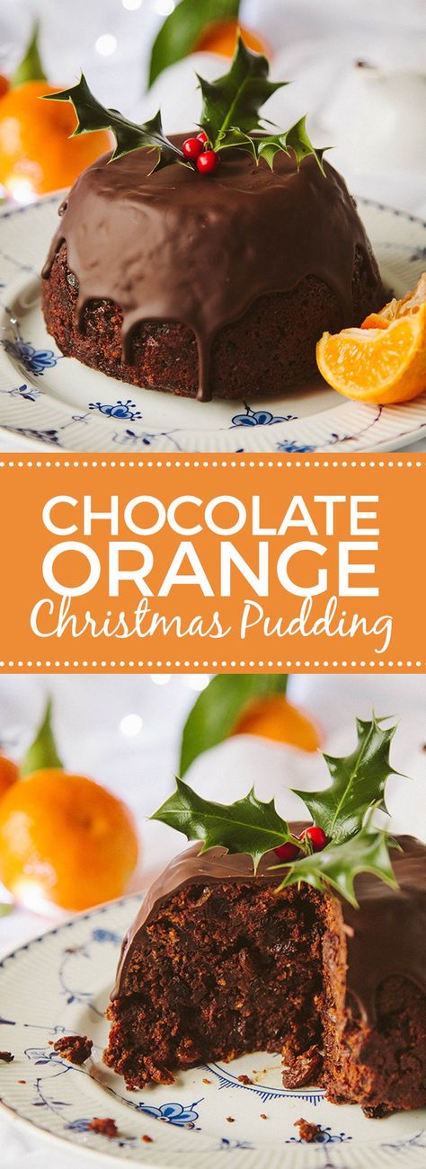 Vegan Christmas Desserts, Vegan Xmas, Christmas Dessert Recipes, Orange Christmas, Cold Desserts, Christmas Food Desserts, Christmas Dessert, Vegan Christmas, Christmas Pudding