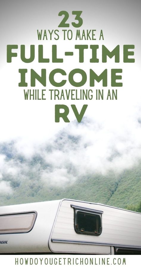 Work On The Road, Traveling Full Time, How To Travel And Make Money, Van Life Jobs, Off Grid Rv Living, Travel Jobs Career Ideas, Traveling In A Van, Rv Homes Rv Living, Rv Life Full Time