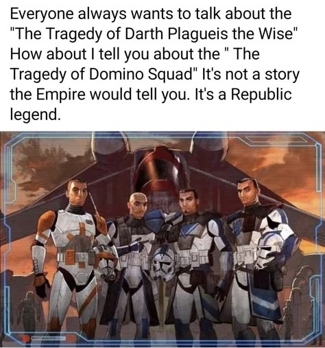 Domino Squad Clone Trooper, Clone Wars Actor Au, Clones Fanart, Domino Squad, Clone Wars Ahsoka, Disney Theory, Han And Leia, Clone Troopers, Star Wars Facts