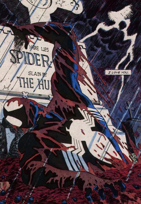 Spiderman Comic Art, Symbiote Spiderman, Venom Comics, Spiderman Art Sketch, Black Spiderman, Under Your Spell, Spiderman Artwork, Comic Book Panels, Spiderman Pictures