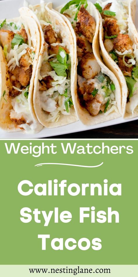 Weight Watchers Salmon, Easy Baked Shrimp, Slaw For Fish Tacos, Cilantro Corn, Flounder Recipes, Lemon Fish, Haddock Recipes, Pollock Fish Recipes, Taco Dinner