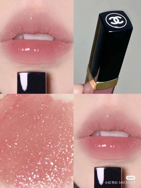 Chanel Lipgloss, Koleksi Makeup, Peach Makeup, Chanel Lipstick, Chanel Rouge, Makeup Accesories, Swag Makeup, Eye Makeup Pictures, Gloss Labial