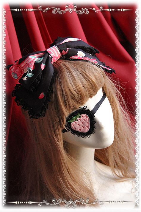 Infanta The Strawberry Kitchen Maid Lolita Headbow Kawaii Pins, Kitchen Maid, Roblox Group, Strawberry Kitchen, Estilo Harajuku, Space Princess, Instruções Origami, Strawberry Pattern, Fashion Inspiration Board