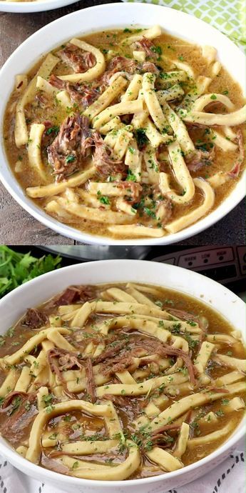 Crockpot Taco, Recipe Crockpot, Resep Pasta, Beef Noodles, Easy Taco, Crockpot Dishes, Taco Soup, Beef And Noodles, Crock Pot Slow Cooker