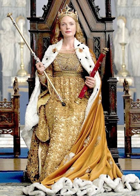 Coronation Gown, Tudor Dress, Elizabeth Woodville, The White Queen, Coronation Dress, Tudor Costumes, The White Princess, Hollywood Costume, Rebecca Ferguson