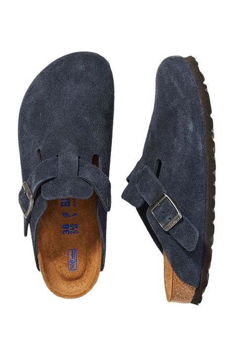 Birkenstock boston navy blue suede Birkenstock Clogs Navy, Navy Blue Boston Clogs, Navy Boston Birkenstocks, Navy Blue Birkenstocks, Blue Birkenstock Clogs, Blue Boston Birkenstocks, Boston Berkinstock, Navy Birkenstocks, Blue Birkenstocks