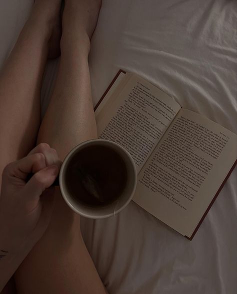 book, tea, night routine, bed, self care, Pajamas Aesthetic, Tea And Books, Summer 24, Night Routine, Night Aesthetic, Book Inspiration, How To Know, Mood Boards, Self Care