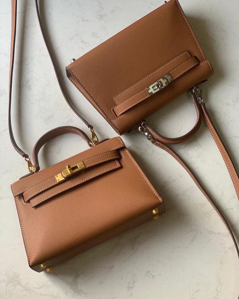 Kelly Brown, Mini Kelly, Luxury Bags Collection, Hermes Kelly Bag, Girly Bags, Kelly Bag, Fancy Bags, Hermes Handbags, Cute Bags