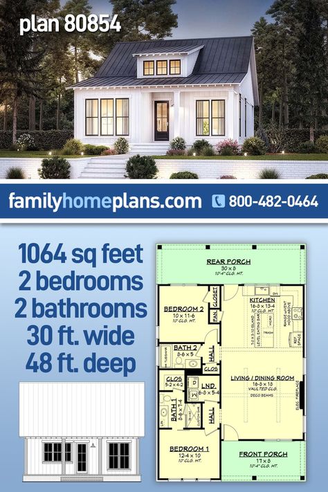 Two Bedroom One Bathroom Floor Plans, Small House Plans Under 1000 Sq Ft 2 Bed, 2 Bed 2 Bath Cabin Plans, 1200 Sqft House Plan, House Plans Under 1000 Sq Ft, 2 Bed 2 Bath House Plans, 2 Bed 2 Bath Floor Plan, 1200 Sq Ft House Plans 2 Bed 2 Bath, 2 Bedroom 2 Bath House Plans Open Floor