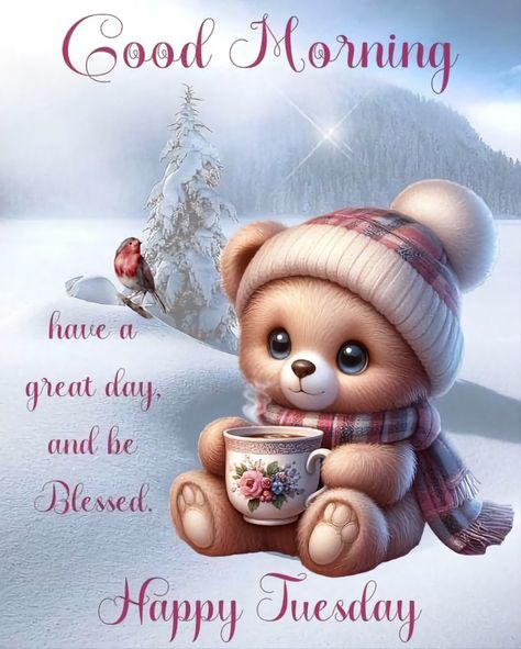 Blessed Tuesday Quotes Inspiration, Blessed Tuesday Quotes, Good Morning Tuesday Blessings, Blessed Tuesday, Good Morning God, Winter Blessings, Tuesday Greetings, Good Morning Animals, Terrific Tuesday