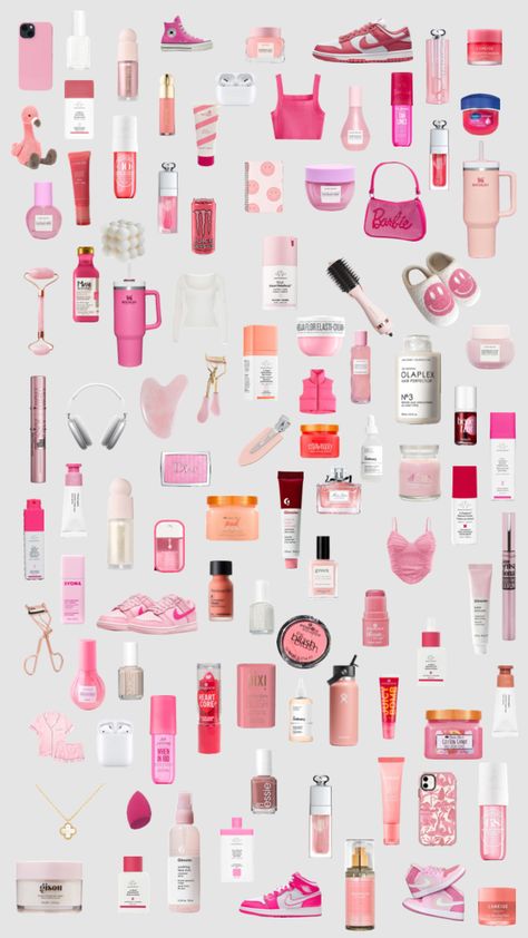 Color Pink Aesthetic, Pink Aesthetic Preppy, Pink Wishlist, Makeup Glossier, Dior Luxury, Preppy Skincare, Aesthetic Preppy, Sephora Skin Care, Pretty Pink Princess