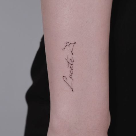 Small Tattoos Ideas, Sagittarius Tattoo Designs, Sagittarius Tattoo, To Be Understood, Side Chest, Arrow Tattoos, Baby Tattoos, Name Tattoos, Tattoos Ideas