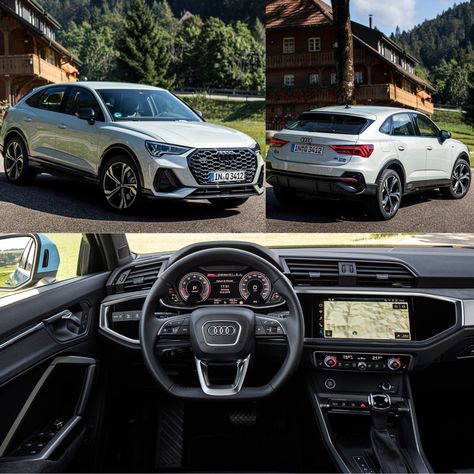 Audi Q3 Sportback Interior, Mom Cars, Toyota Sequioa, Audi Q3 Sportback, Audi Rsq3, Dream Cars Audi, New Luxury Cars, Mom Car, Joy Ride