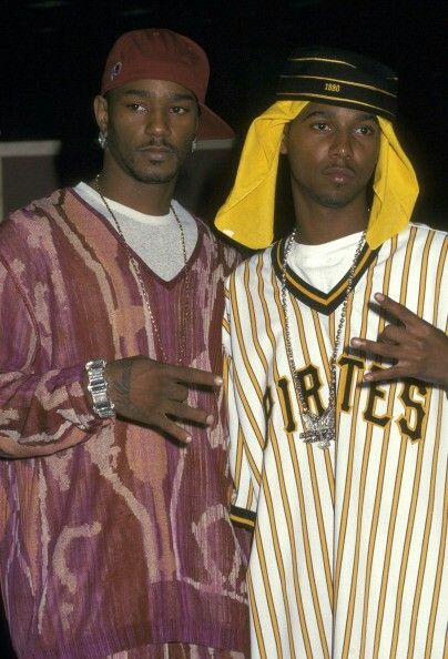 Cam'ron & Juelz Santana 2000s Fashion Men, Juelz Santana, Cam Ron, Looks Hip Hop, Men 90s, Hip Hop 90s, Hip Hop Classics, 90s Hip Hop Fashion, Early 2000s Fashion